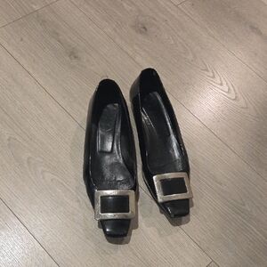 Roger Vivier Patent Leather Flats